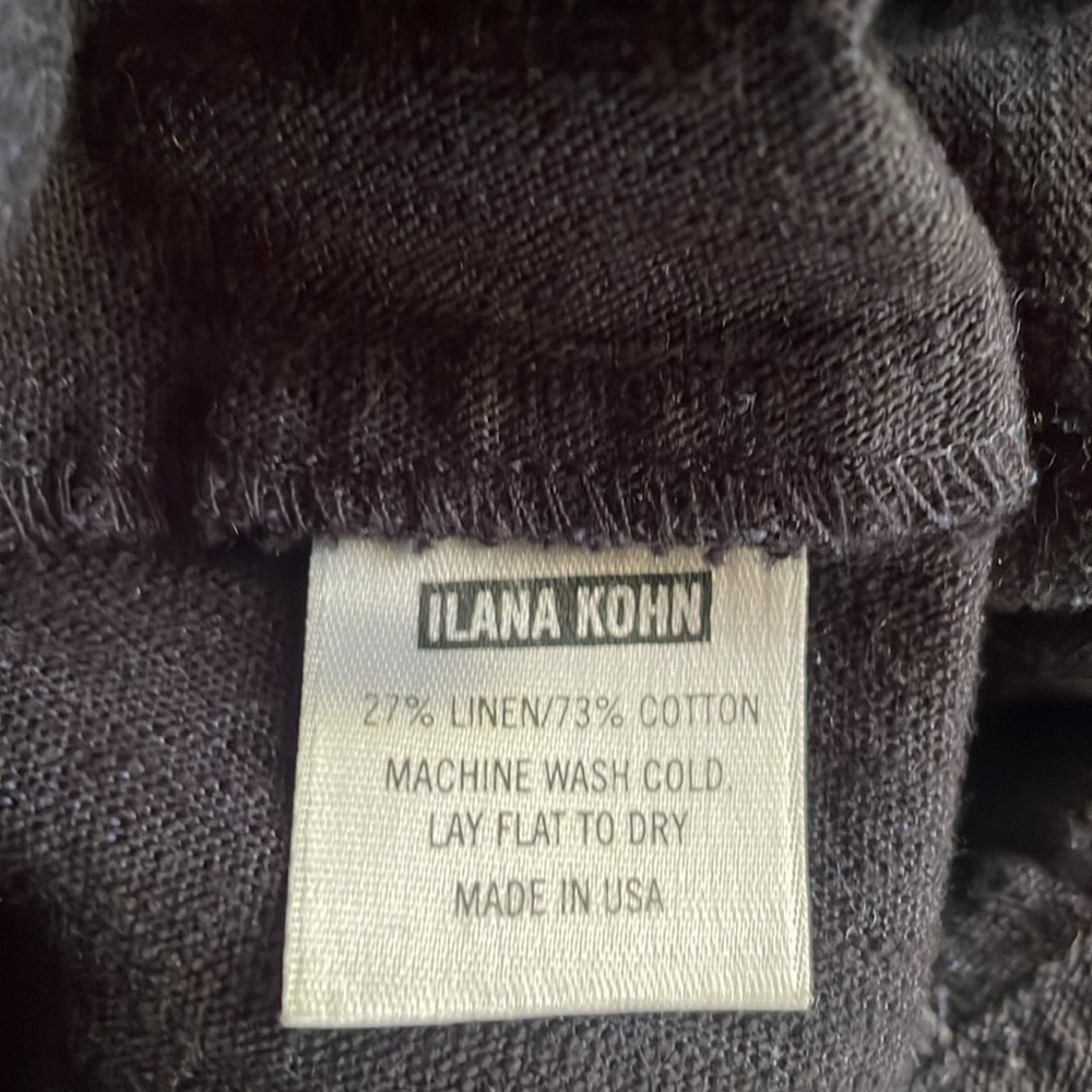 Ilana Kohn | Boyd Pant in Indigo Linen/Cotton 0 - Picture 8 of 8